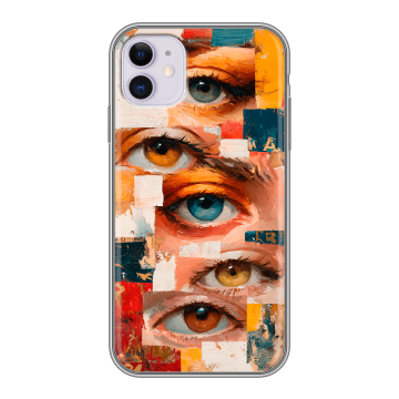 Силиконовый чехол на Iphone 11 с принтом Модный принт