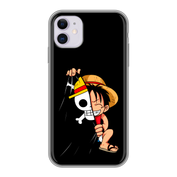 Силиконовый чехол на Iphone 11 с принтом One Piece Ван Пис
