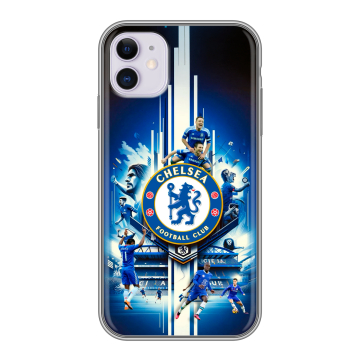 Силиконовый чехол на Iphone 11 с принтом Chelsea Челси