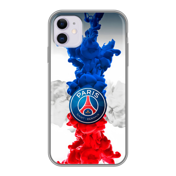 Силиконовый чехол на Iphone 11 с принтом PSG ПСЖ