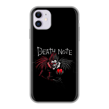 Силиконовый чехол на Iphone 11 с принтом Death note Тетрадь смерти Силиконовый чехол на Iphone 11 с принтом Death note Тетрадь смерти
