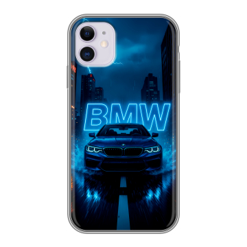 Силиконовый чехол на Iphone 11 с принтом BMW БМВ Силиконовый чехол на Iphone 11 с принтом BMW БМВ