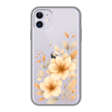 Силиконовый чехол на Iphone 11 с принтом для девушки