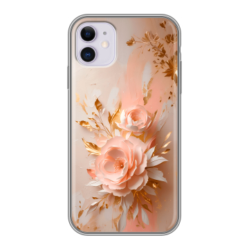 Силиконовый чехол на Iphone 11 с принтом женский