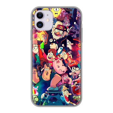 Силиконовый чехол на Iphone 11 с принтом Gravity Falls Гравити Фолз Силиконовый чехол на Iphone 11 с принтом Gravity Falls Гравити Фолз