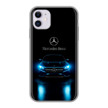 Силиконовый чехол на Iphone 11 с принтом Mercedes Мерседес Силиконовый чехол на Iphone 11 с принтом Mercedes Мерседес