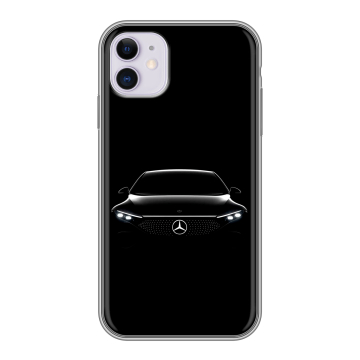 Силиконовый чехол на Iphone 11 с принтом Mercedes Мерседес Силиконовый чехол на Iphone 11 с принтом Mercedes Мерседес