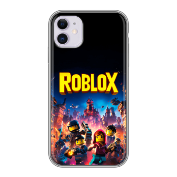 Силиконовый чехол на Iphone 11 с принтом Roblox Роблокс Силиконовый чехол на Iphone 11 с принтом Roblox Роблокс
