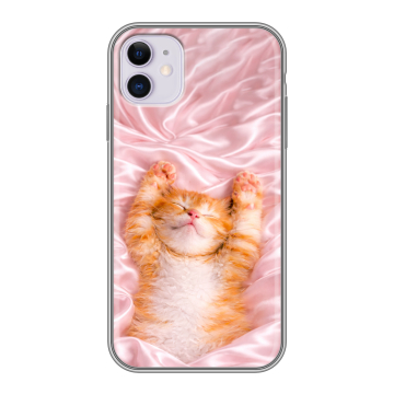 Силиконовый чехол на Iphone 11 с принтом женский Силиконовый чехол на Iphone 11 с принтом женский