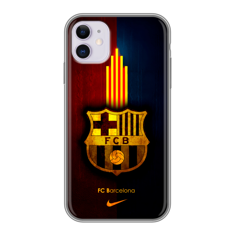 Силиконовый чехол на Iphone 11 с принтом Барселона Barcelona Силиконовый чехол на Iphone 11 с принтом Барселона Barcelona