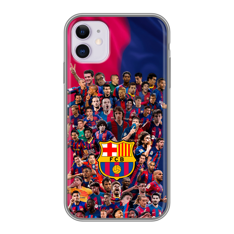 Силиконовый чехол на Iphone 11 с принтом Барселона Barcelona Силиконовый чехол на Iphone 11 с принтом Барселона Barcelona