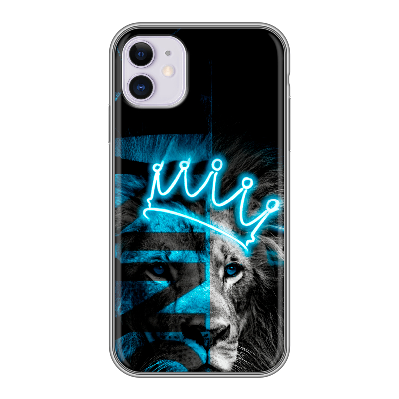 Силиконовый чехол на Iphone 11 с принтом Король лев Силиконовый чехол на Iphone 11 с принтом Король лев
