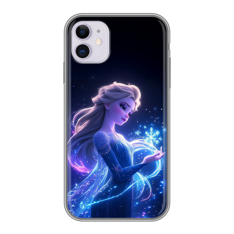 Силиконовый чехол на iPhone 11 с принтом Холодное сердце Frozen Силиконовый чехол на iPhone 11 с принтом Холодное сердце Frozen
