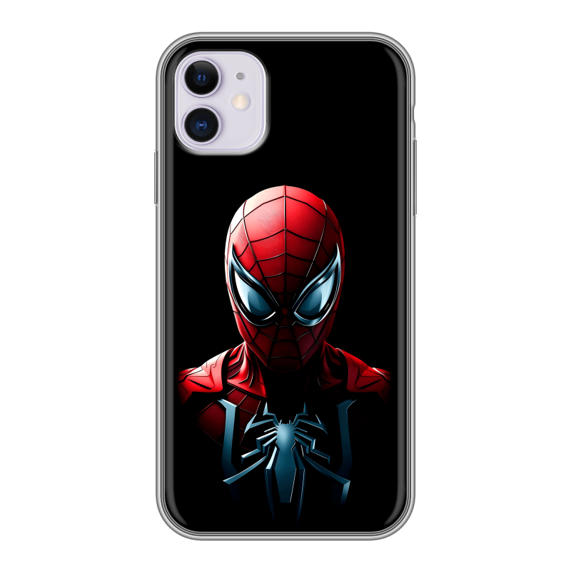 Силиконовый чехол на Iphone 11 с принтом Spiderman Человек паук Силиконовый чехол на Iphone 11 с принтом Spiderman Человек паук