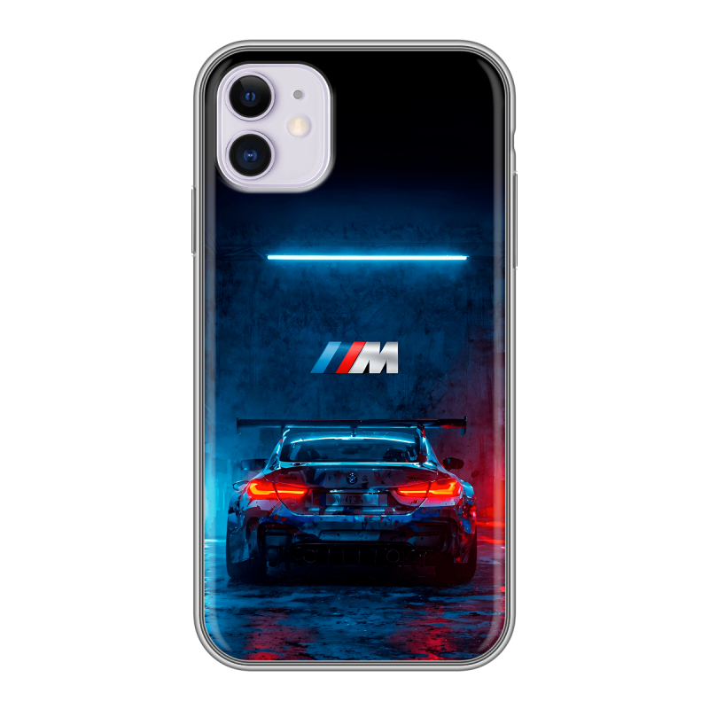 Силиконовый чехол на Iphone 11 с принтом BMW БМВ Силиконовый чехол на Iphone 11 с принтом BMW БМВ