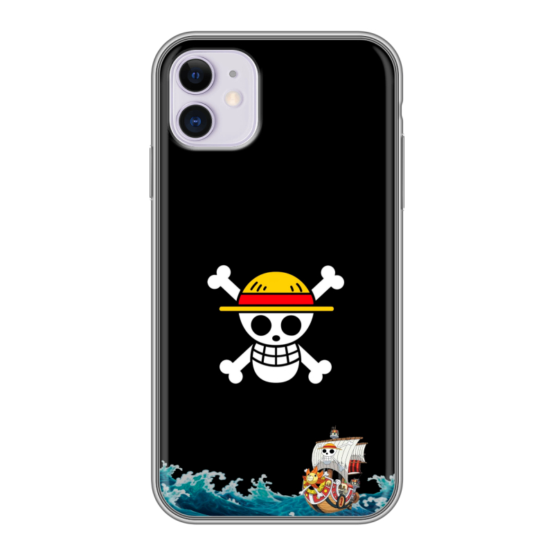 Силиконовый чехол на Iphone 11 с принтом One Piece Ван Пис Силиконовый чехол на Iphone 11 с принтом One Piece Ван Пис