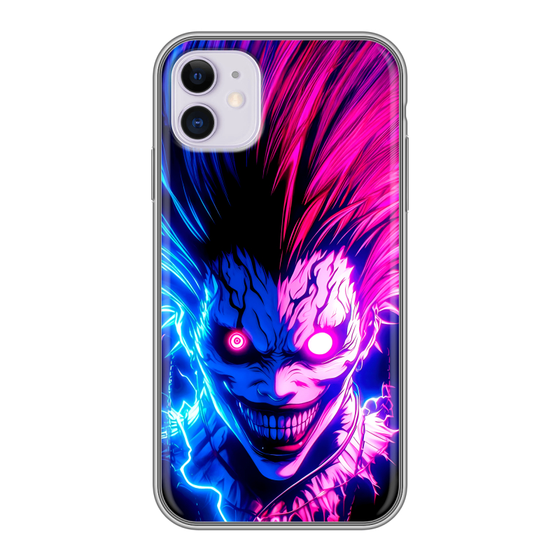 Силиконовый противоударный чехол на Iphone 11 с принтом Death note Тетрадь смерти Силиконовый противоударный чехол на Iphone 11 с принтом Death note Тетрадь смерти