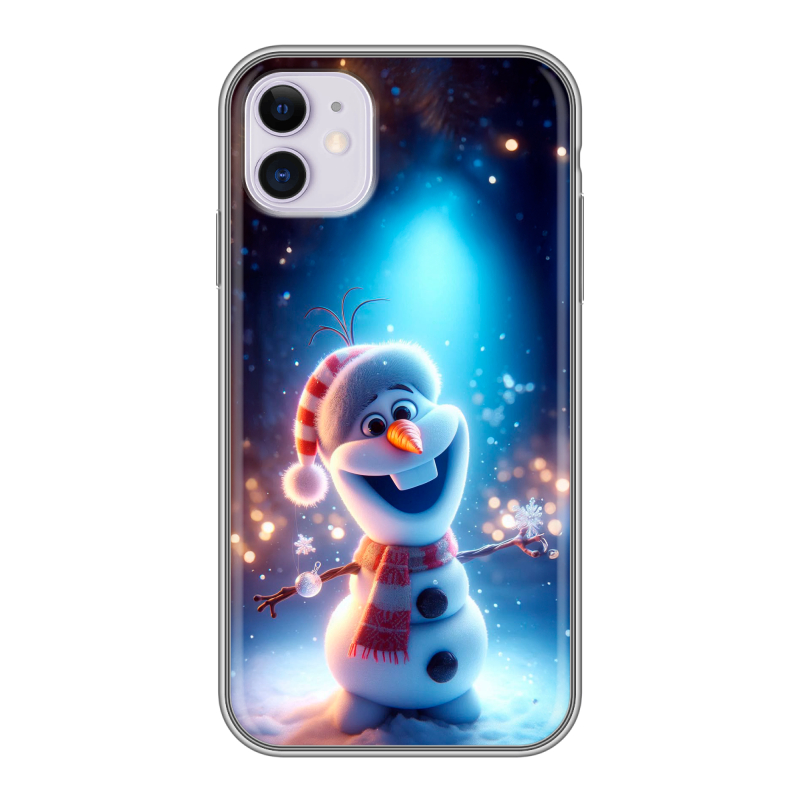 Силиконовый чехол на Iphone 11 с принтом Новый год Силиконовый чехол на Iphone 11 с принтом Новый год