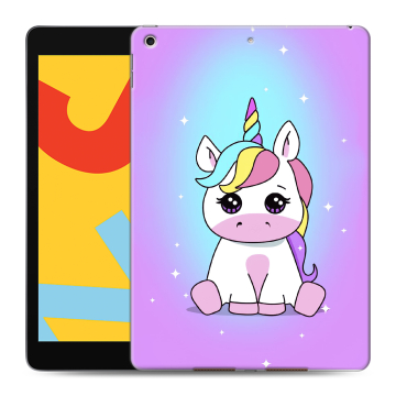 Силиконовый чехол на планшета Ipad 10.2 (2019) с принтом Единорог Силиконовый чехол на планшета Ipad 10.2 (2019) с принтом Единорог