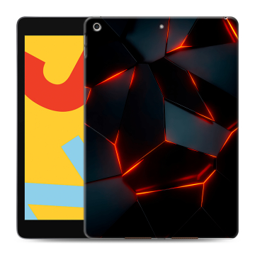 Силиконовый чехол на планшета Ipad 10.2 (2019) с принтом Яркие абстракции Силиконовый чехол на планшета Ipad 10.2 (2019) с принтом Яркие абстракции