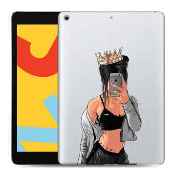 Силиконовый чехол на планшета Ipad 10.2 (2019) с принтом Женские принты Силиконовый чехол на планшета Ipad 10.2 (2019) с принтом Женские принты