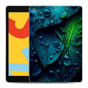 Силиконовый чехол на планшета Ipad 10.2 (2019) с принтом Листья Силиконовый чехол на планшета Ipad 10.2 (2019) с принтом Листья