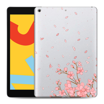 Силиконовый чехол на Ipad 10.2 (2019) с принтом Ветка сакуры Силиконовый чехол на Ipad 10.2 (2019) с принтом Ветка сакуры