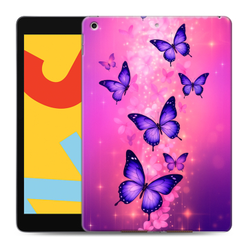 Силиконовый чехол на Ipad 10.2 (2019) с принтом Бабочки Силиконовый чехол на Ipad 10.2 (2019) с принтом Бабочки