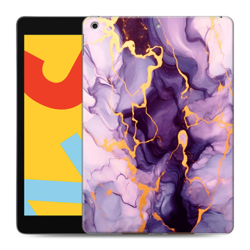 Силиконовый чехол на Ipad 10.2 (2019) с принтом Мрамор Силиконовый чехол на Ipad 10.2 (2019) с принтом Мрамор