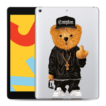 Силиконовый чехол на Ipad 10.2 (2019) с принтом Мишка Силиконовый чехол на Ipad 10.2 (2019) с принтом Мишка
