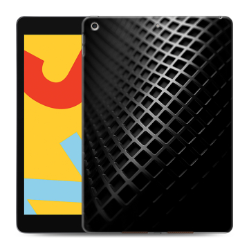 Силиконовый чехол на Ipad 10.2 (2019) с принтом Текстура металла Силиконовый чехол на Ipad 10.2 (2019) с принтом Текстура металла