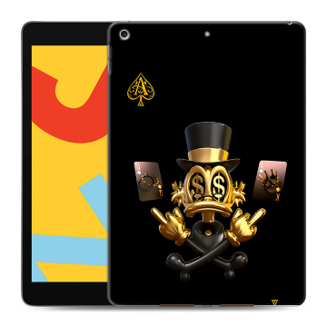 Силиконовый чехол на Ipad 10.2 (2019) с принтом Золотой скрудж макдак
