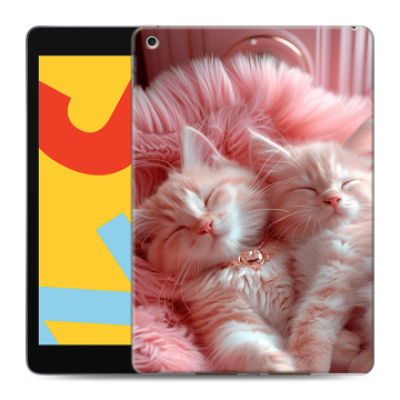 Силиконовый чехол на Ipad 10.2 (2019) с принтом котята котики Силиконовый чехол на Ipad 10.2 (2019) с принтом котята котики