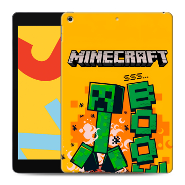 Силиконовый чехол на Ipad 10.2 (2019) с принтом Майнкрафт Minecraft Силиконовый чехол на Ipad 10.2 (2019) с принтом Майнкрафт Minecraft