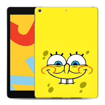 Силиконовый чехол на Ipad 10.2 (2019) с принтом спанчбоб спанч боб