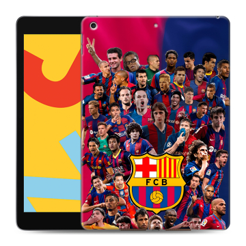 Силиконовый чехол на Ipad 10.2 (2019) с принтом Барселона Barcelona