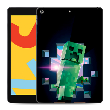 Силиконовый чехол на Ipad 10.2 (2019) с принтом Майнкрафт Minecraft Силиконовый чехол на Ipad 10.2 (2019) с принтом Майнкрафт Minecraft
