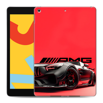 Силиконовый чехол на Ipad 10.2 (2019) с принтом Мерседес Mercedes AMG Силиконовый чехол на Ipad 10.2 (2019) с принтом Мерседес Mercedes AMG
