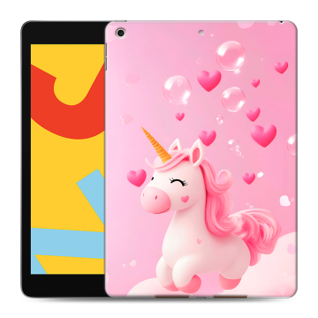 Силиконовый чехол на Ipad 10.2 (2019) с принтом Единорог Силиконовый чехол на Ipad 10.2 (2019) с принтом Единорог