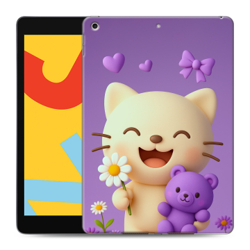 Силиконовый чехол на Ipad 10.2 (2019) с принтом для девочек Силиконовый чехол на Ipad 10.2 (2019) с принтом для девочек