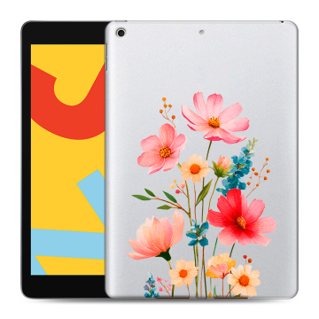 Силиконовый чехол на Ipad 10.2 (2019) с принтом Цветы Силиконовый чехол на Ipad 10.2 (2019) с принтом Цветы