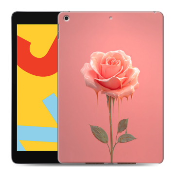Силиконовый чехол на Ipad 10.2 (2019) с принтом Розовая роза Силиконовый чехол на Ipad 10.2 (2019) с принтом Розовая роза