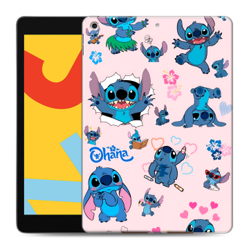 Силиконовый чехол на Ipad 10.2 (2019) с принтом Лило и Стич Силиконовый чехол на Ipad 10.2 (2019) с принтом Лило и Стич