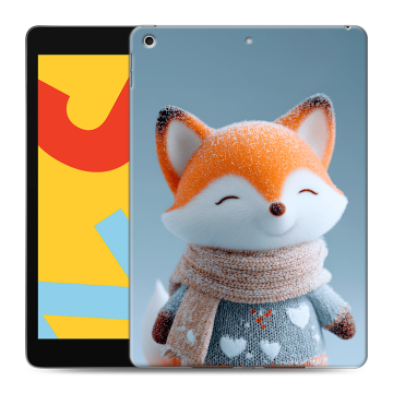 Силиконовый чехол на Ipad 10.2 (2019) с принтом Лиса Силиконовый чехол на Ipad 10.2 (2019) с принтом Лиса