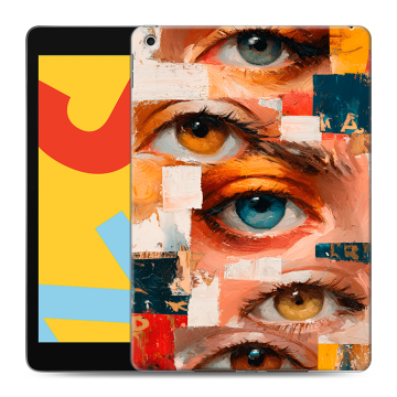 Силиконовый чехол на Ipad 10.2 (2019) с принтом Модный принт Силиконовый чехол на Ipad 10.2 (2019) с принтом Модный принт