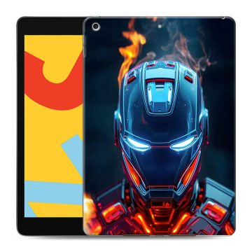 Силиконовый чехол на Ipad 10.2 (2019) с принтом IronMan Железный человек