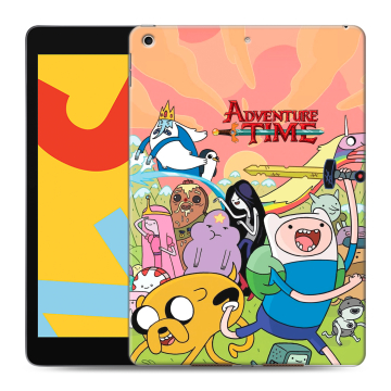 Силиконовый чехол на Ipad 10.2 (2019) с принтом Adventure time Время приключений Силиконовый чехол на Ipad 10.2 (2019) с принтом Adventure time Время приключений