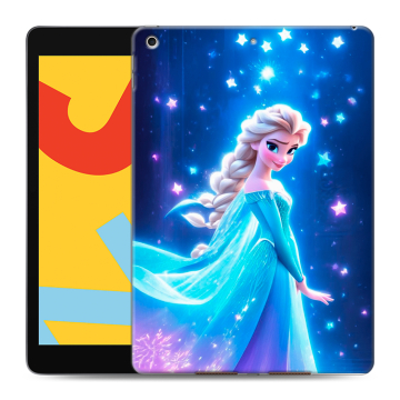Силиконовый чехол на Ipad 10.2 (2019) с принтом Холодное сердце Frozen Силиконовый чехол на Ipad 10.2 (2019) с принтом Холодное сердце Frozen