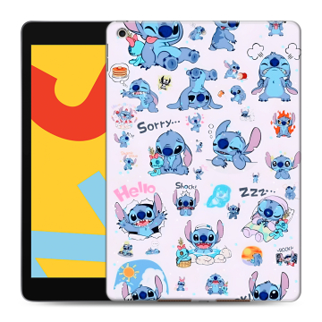 Силиконовый чехол на Ipad 10.2 (2019) с принтом Лило и Стич