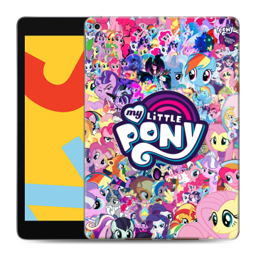 Силиконовый чехол на Ipad 10.2 (2019) с принтом My little pony Дружба чудо Силиконовый чехол на Ipad 10.2 (2019) с принтом My little pony Дружба чудо